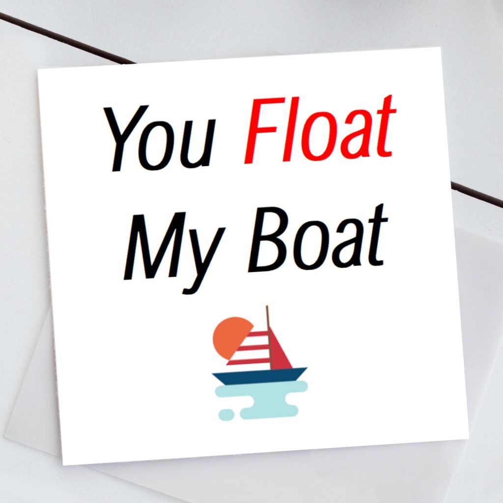 Float my Boat FREE PP ON ALL ORDERS OVER £30