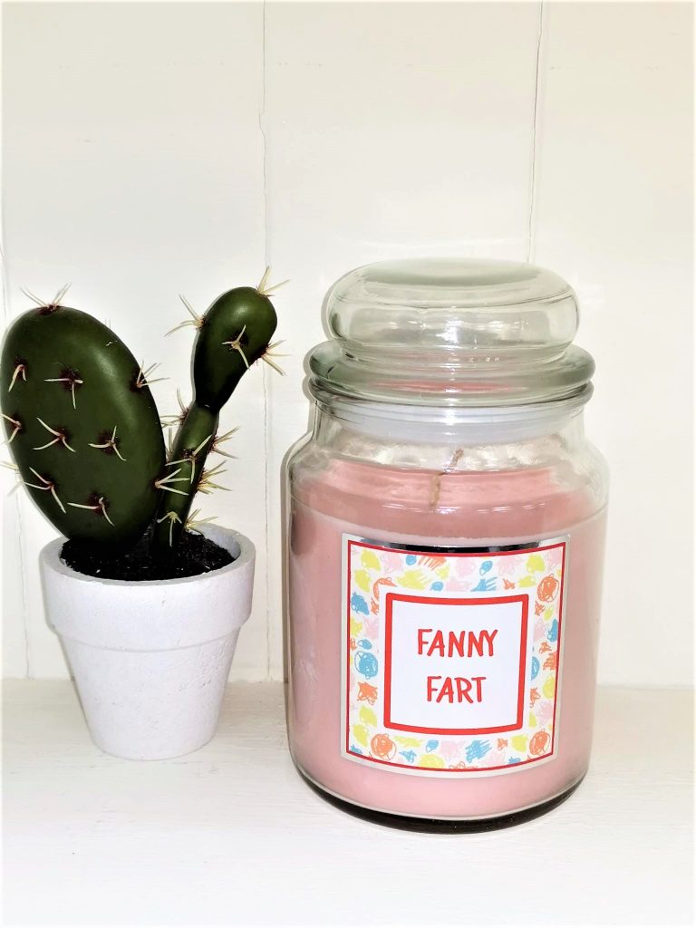 Fanny Fart 18oz Candle Jar WE