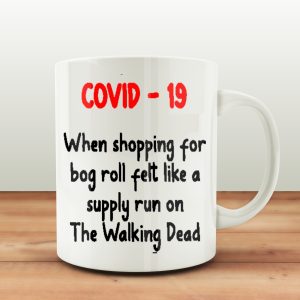 Covid19 Walking Dead Mug / Coaster