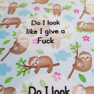 DILLIGAF Sloth Fabric