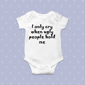 funny baby clothing