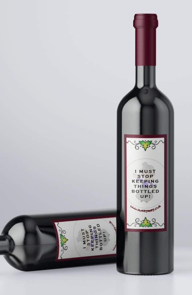 Bottled Up Wine Label