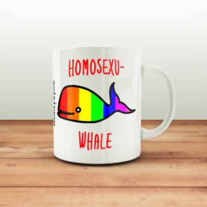 Homosexu-whale (homosexual) Mug