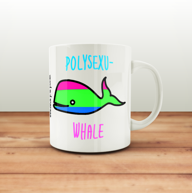 Polysexu-whale (polysexual) Mug