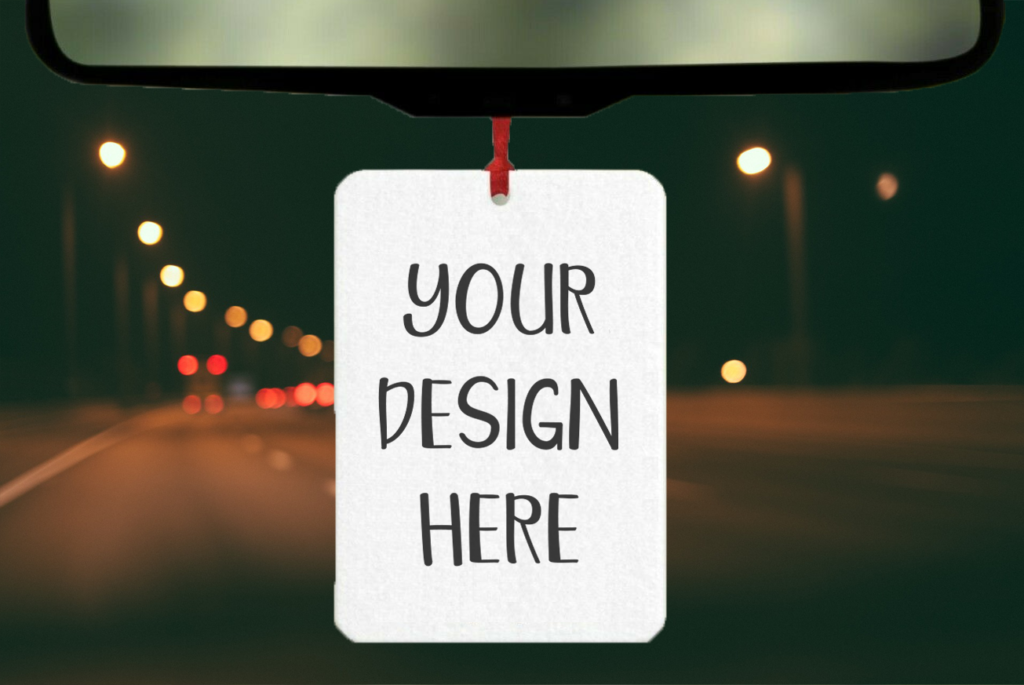 Custom Car Air Freshener FREE PP ON ALL ORDERS OVER £30