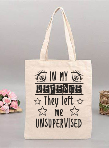 In My Defence Tote Bag