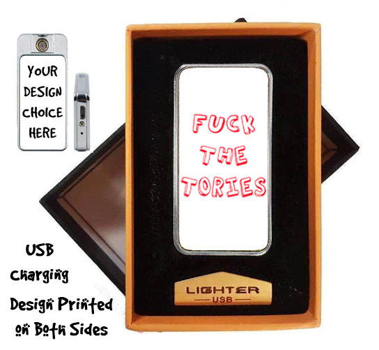 USB Charging Lighter - FuckTheTories